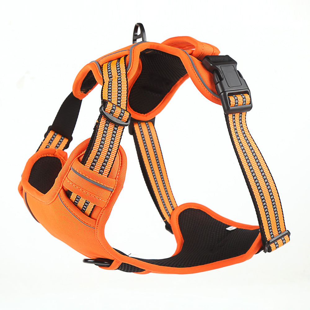 No-Pull Reflective Dog Harness – Secure, Breathable & Comfortable - Pawticaa