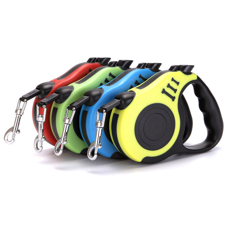 Automatic Retractable Dog Leash – One-Hand Brake & Lock System - Pawticaa